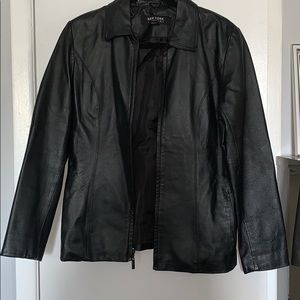 Leather jacket